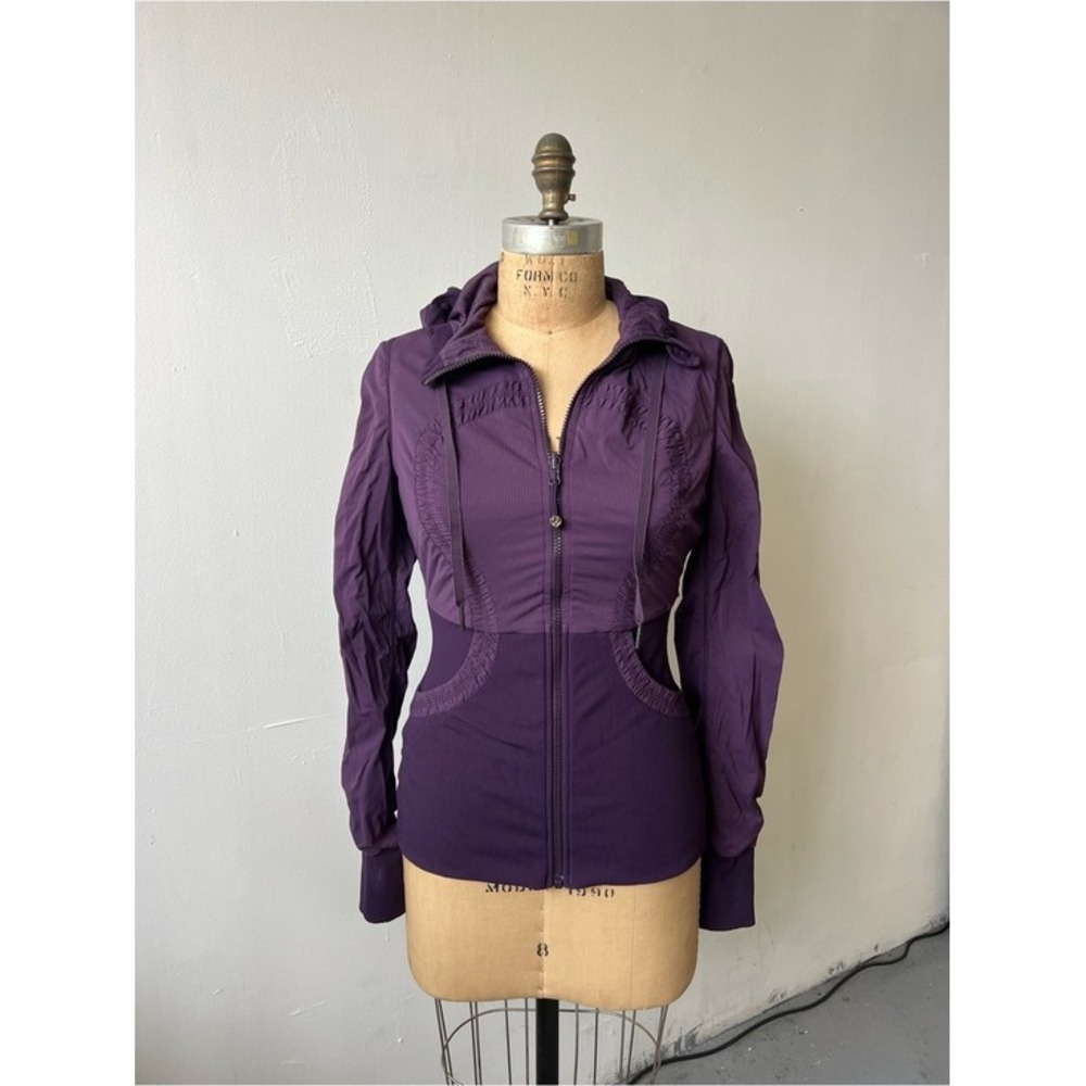lululemon athletica Deep Purple Hooded Jacket